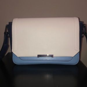 Blue and White Ivanka Trump purse